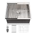 Lordear LT2522R1 25 x 22x 10 Inch Drop-in Topmount 16 Gauge R10 Tight Radius Stainless Steel Kitchen Sink Single Bowl
