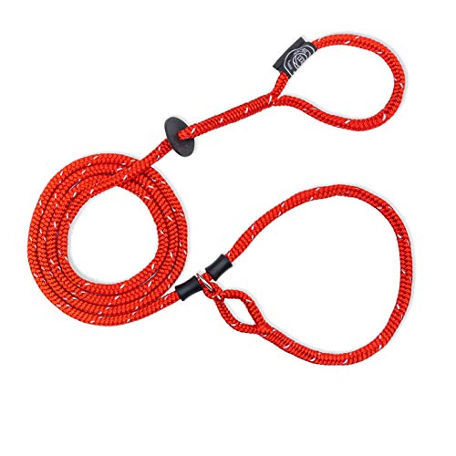 Harness Lead Leash, Medium/Large, Red, Medium/Large/