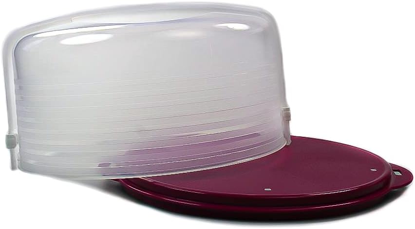 Tupperware Hochstapler Für Kuchen & Torten – Dunkelpink, Passend Für Tortentwist