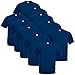 Produktbild 10 Fruit of the loom T Shirts Valueweight T Rundhals S M L XL XXL 3XL 4XL 5XL Übergröße Diverse Farbsets auswählbar (XL, Navyblau)