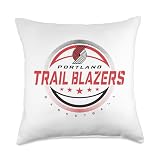 NBA Portland Trail Blazers The Rock Throw Pillow