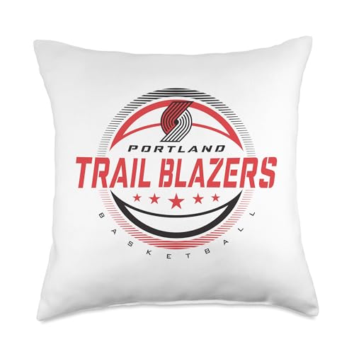 NBA Portland Trail Blazers The Rock Throw Pillow