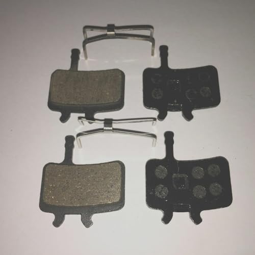 Kit de repuesto de freno de disco compatible con SRam, incluye dos pares para almohadillas y resortes de semirresina