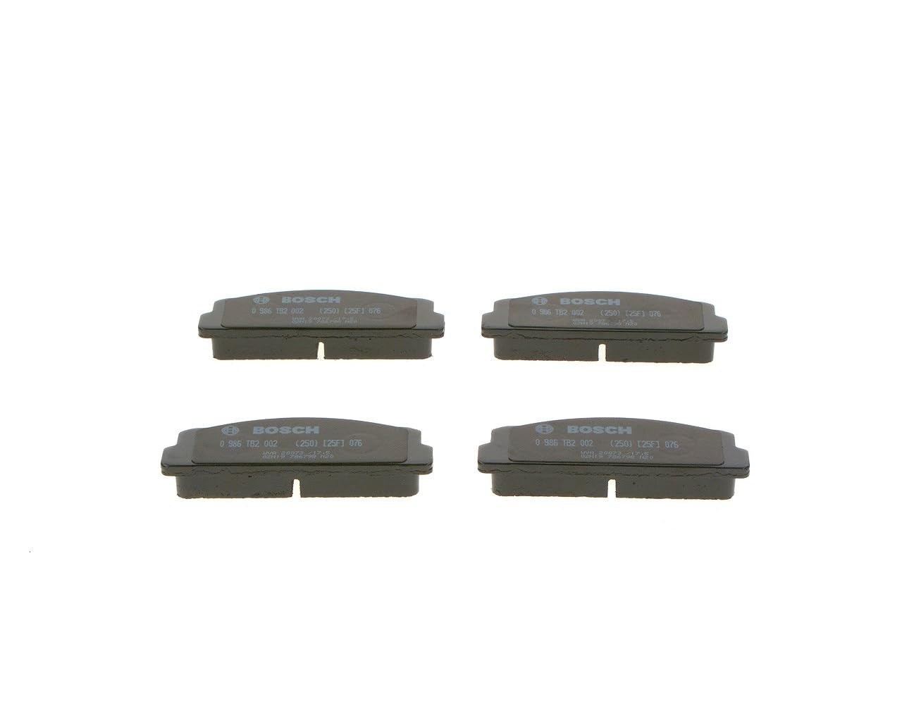 Bosch Fren Balatası Ön Tofas Kartal 1.6 85-96, Sahin 1.6 85-96 986TB2002 0986TB2002
