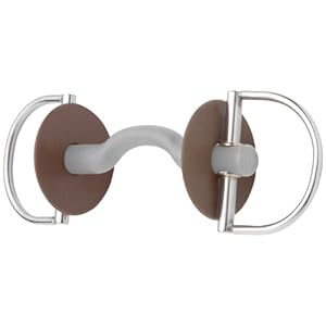 Beris Zungenbogenstange D-Ring Wędzidło 140mm