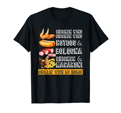 Chicken Wing Chicken Wing Hotdog y Bolonia - Canción Camiseta