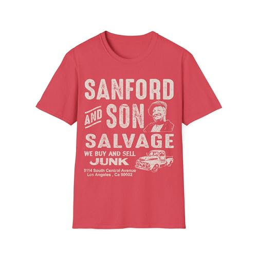 Vintage Retro Sanford and Son Worn-Out Sign Unisex Softstyle T-Shirt, 70s Classic TV Show Tee, Retro Tee, Vintage T-Shirt,