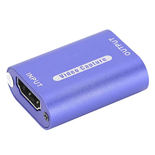 Tarjeta de captura 1080P con aluminio disipador para transmisión en vivo de juegos sin pausas