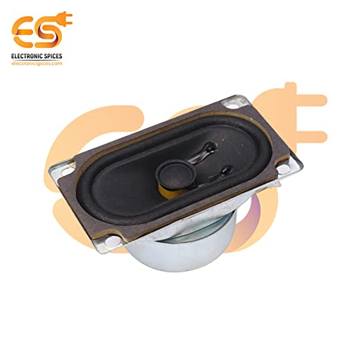 Image of Electronic Spices Home Audio Speakers Woofer Rectangle Shape Power 10w 8ω (Ohm) (90 X 50 Mm) (3.5 X 2 Inch)