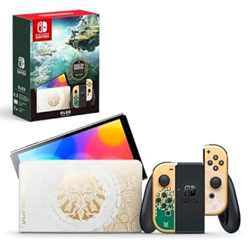 Nintendo, Vídeogame, Console Nintendo Switch Oled, The Legend of Zelda: Tears of the Kingdom Edition