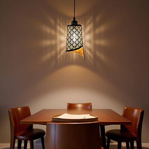 Image of Lyse Decor Hanging Lamps for Living Room, Pendant Lights for Drawing Room Center, Dining Table Light and Bedroom Lights (Without Bulb)