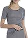 Produktbild CALIDA Damen True Confidence Top met korte mouwen Unterw sche, Grau, 52-54 EU