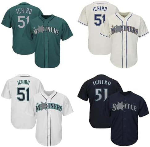Amazon.co.jp: [kingloong] 野球 ユニフォーム 鈴木一郎 シアトル