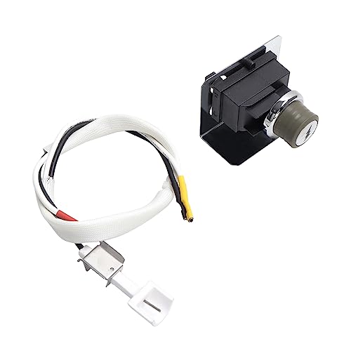Image of SafBbcue 67847 Grill Igniter Kit for Weber Genesis 300 Series Grills (with Side Control) for Weber Genesis Igniter E-310 Ep-310 Cep-310 Esp-310 E-320 Ep-320 Cep-320 Esp-320 (2007-2010) Side Control