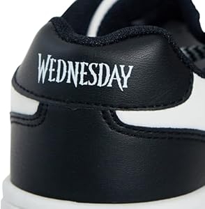 Meisjes Woensdag Sporttrainers Kinderen Tieners Adams Family Sportschoenen met vetersluiting
