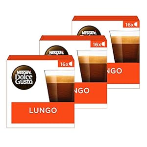 Nescafé Dolce Gusto Capsules Lungo – 48 Stuks (3 x 16 Capsules)