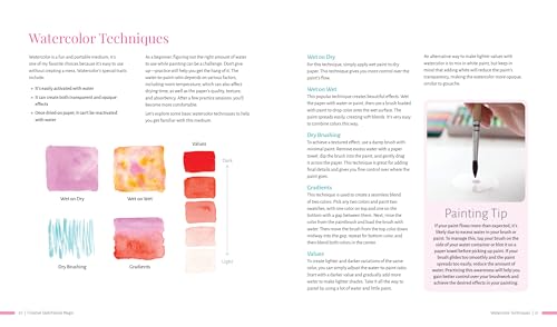 Creative Sketchbook Magic: 30 Easy & Joyful Lessons to Unlock the Artist Within
