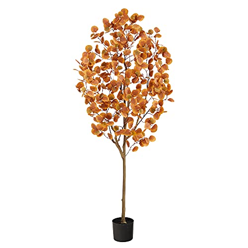 Nearly Natural 6ft. Autumn Eucalyptus Artificial Tree