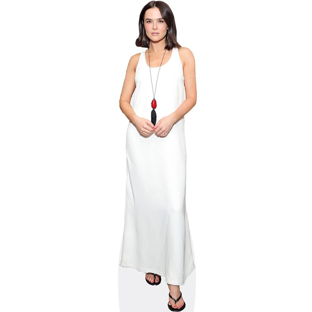 Zoey Deutch (Long Dress) Mini Size Cutout