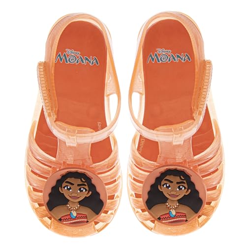 Image of Disney Girls Sandal Frozen Minnie Mouse Sesame Street Elmo Abby and Peeps Jelly Sandals for Girl Size Infant /Toddler /Little Kid