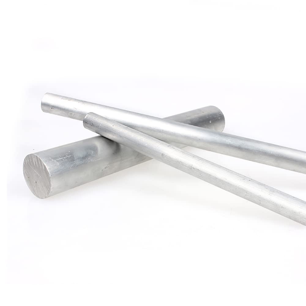 Pręty aluminiowe, pręt aluminiowy, pręt okrągły, pręty aluminiowe, pręt okrągły 6061 okrągły pręt stalowy do części przemysłowych Narzędzie rzemieślnicze, długość 500 mm, średnica 40/45 mm (1 szt.), ś