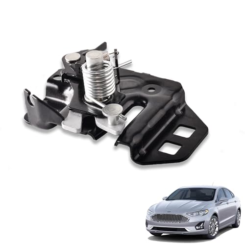 Image of Front Right Hood Latch Assembly Compatible with Ford Fusion 2013-2020 Replaces DS7Z-16700-C DS7Z16700C