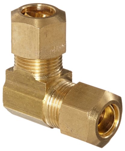 Anderson 50065-06 Metals 50065 Brass Compression Tube Fitting, 90 Degree Elbow cover