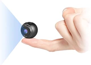 ZZCP Mini Spy Camera Wireless Hidden, Full HD 1080P Portable Small Covert Home Nanny Cam with Motion Detection and Night Vision, Indoor/Outdoor Micro Security Surveillance Hidden Camera