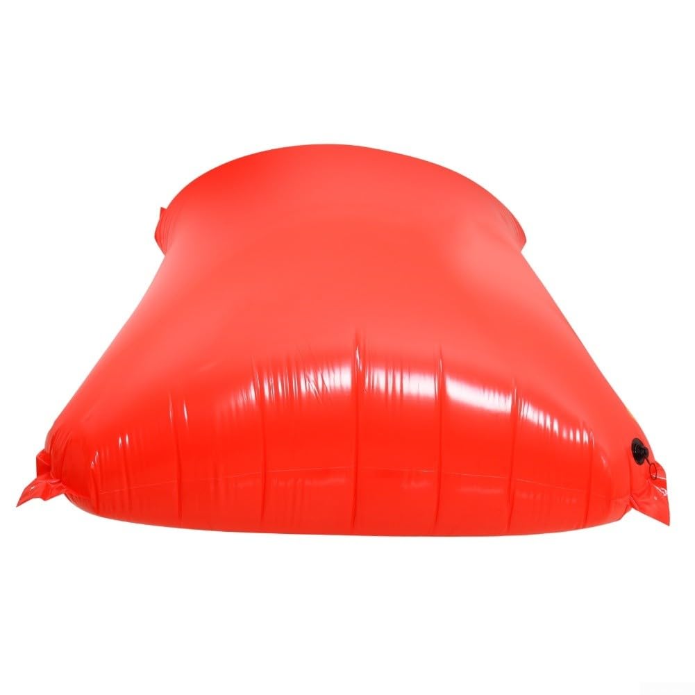 Do zimowych poduszek basenowych PolarShield – wytrzymały, odporny na zimno zestaw do zimnego basenu z PCW (czerwony, dostępne w 2 rozmiarach) (180 x 230 x 90 cm)