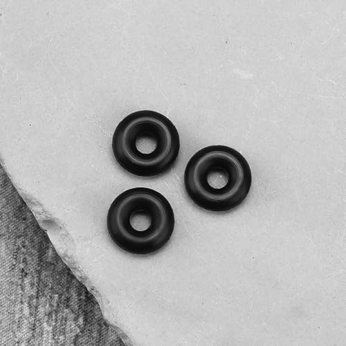 Image of Create idea 10PCS O-Ring for Sealing The High-Pressure Swivel Size 1.4 x 1.5mm Compatible With Finimeter High Pressure Swivel Dive Pressure Gauge O-Ring
