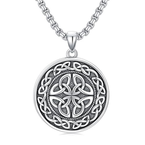 Collier homme nœud celtique argent 925 à porter au quotidien pour un style élégant