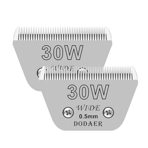 2-Pack-30-Wide-blades-for-dog-groomingCompatible-with-AndisOster-A5Wahl-km10-ClippersCutting-Length-1100 - Cucciolini Doodles   2-Pack-30-Wide-blades-for-dog-groomingCompatible-with-AndisOster-A5Wahl-km10-ClippersCutting-Length-1100