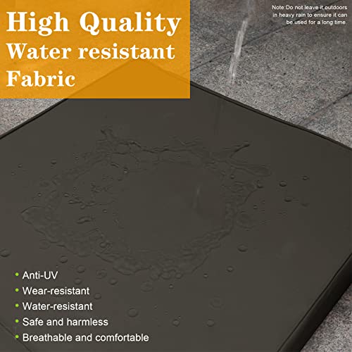 Bextile 14 Piece Outdoor Patio Cushion Covers Replacement, Outdoor Cushion Slipcovers, Water-Resistant Patio Furniture Cushion Covers With Zipper… (Coffee) #TOP3