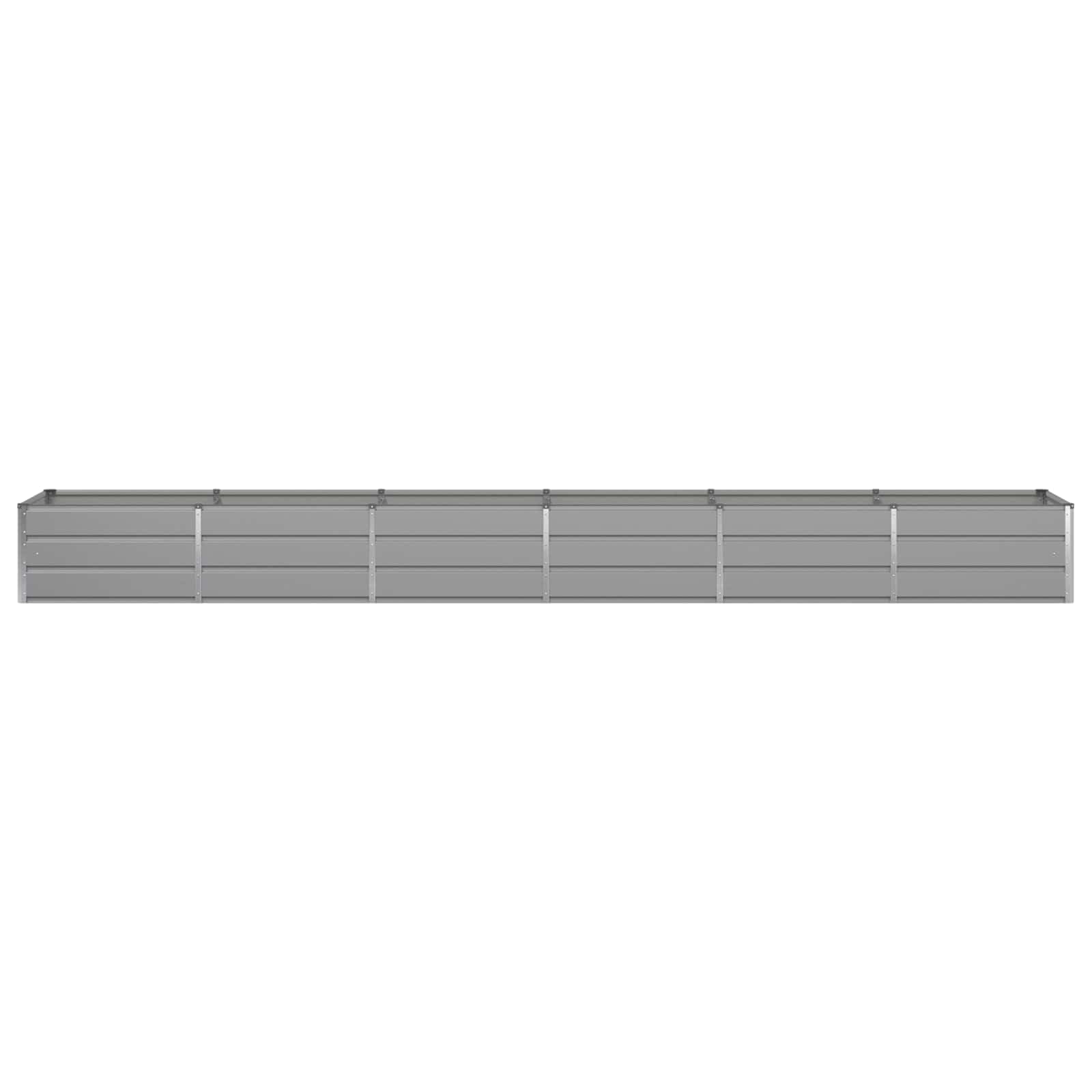 Ogrodnik Stal Plastik Jasnoszary 480x80x45 cm | Do użytku wewnątrz pomieszczeń, nowoczesny design, łatwy montaż, wytrzymała roślina