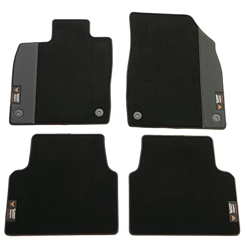 Tapis de sol Cupra Born Seat 1EB863011ALOE en tissu noir et gris