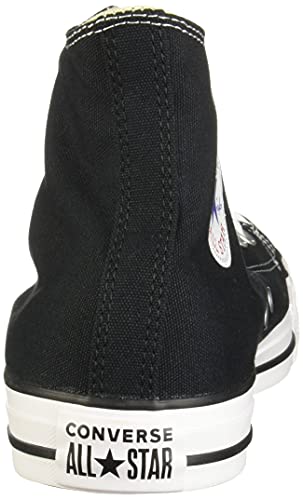 Image of Converse Chuck Taylor All Star Hi Unisex Sneaker, Black Canvas White, 11.5 Women /9.5 Men