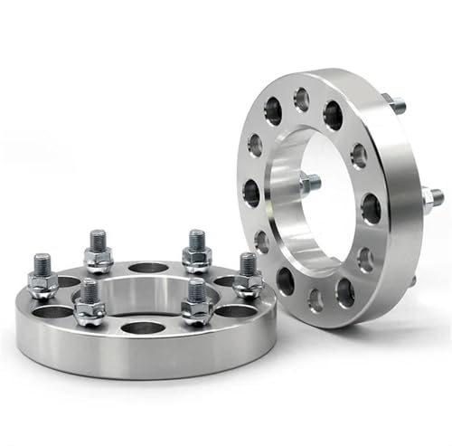 Separadores de ruedas Adaptador Espaciador De Rueda Para Chrysler Para Pacifica Para Voyager Para Freemont 25/30/35mm PCD 5x127 CB 71,6mm, 2 Piezas Separadores(30mm M14xP1.5)