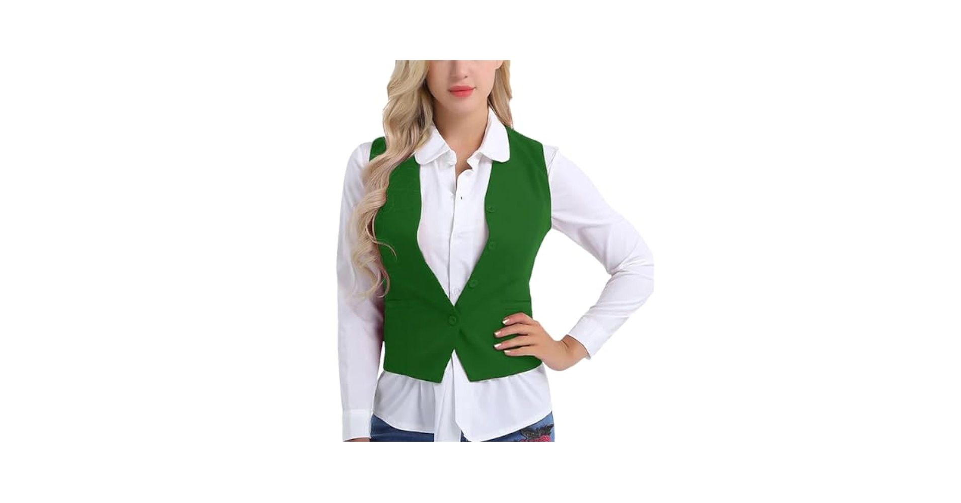 Amazon.com: Wvapzxx Women's Suit Vest Sleeveless Jacket