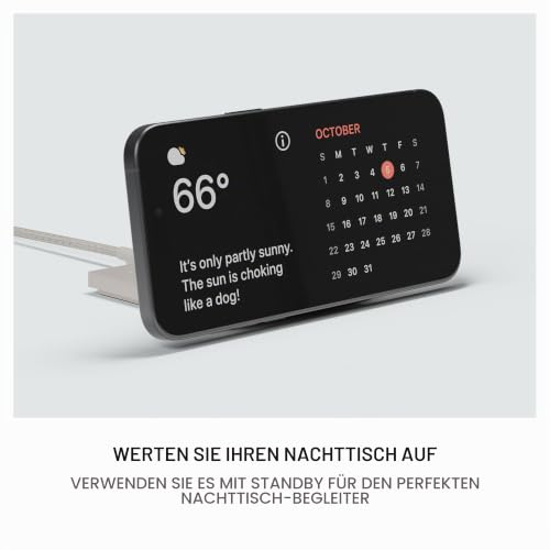 Native Union Rise Mag. kabelloses Ladegerät – Qi2 Zertifiziert & MagSafe kompatibel… – Ansicht 5