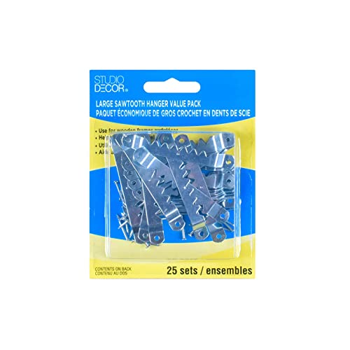 Image of Studio Decor Large Sawtooth Hanger Value Pack