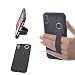TFY 3 in 1 Design, Case Cover + Stand + Hand Strap Holder for iPhone X, Black