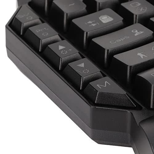 Teclado Gamer One Handed USB Cableado Para PC miniatura 2