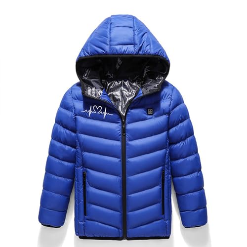 Child Heated Jacket Boys Girls Hood Jackets Waterproof Heated Coat 3 Temperature Levels Bodywarmer USB Electric Jacket3