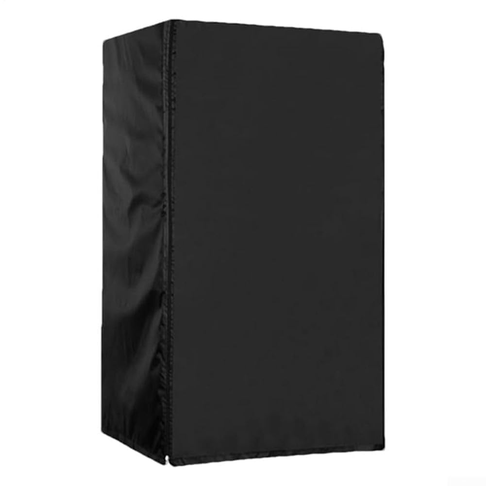 Housse de protection imperméable en tissu Oxford 210D avec aérations latérales pour armoire à boissons (61 x 77 x 171 cm)