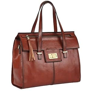 Banuce Vintage Full Grain Italian Leather Purses and Handbags for Women Stylish Ladies Satchel Bag