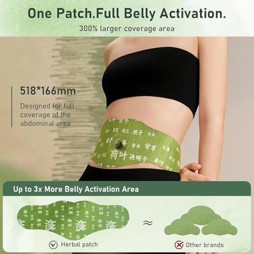 Image of Japanese Herbal Balance Patch for Belly Button, Plant-Based Waist Patch with Comfortable Adhesive Design, Slimming Support Sticker for Daily Topical Use