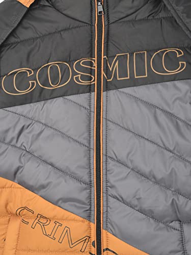Image of Crimsoune Club Boy Multi Colourblocked Detachable Hood Jacket