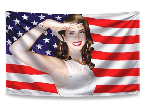 3x5 Ft Musical American 2024 Single Sided Flag with 4 Grommets - Tapestries Banner for Girls or Boys - Tapestry Singer Flags for Outdoor Garage Dorm Room - Wall Decor Flag Polyester for Livingroom