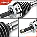 A-Premium CV Axle Shaft Assembly Compatible with Hyundai Tucson 2005-2009 & Compatible with Kia Sportage 2005-2010, Front Left or Right, Driver or Passenger Side, Replace# 495001D200
