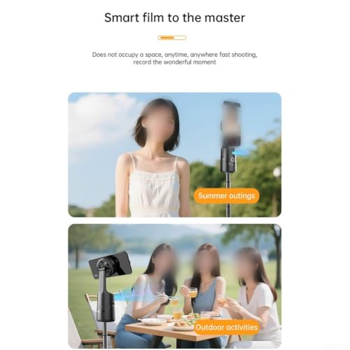 Trípode para teléfono móvil con seguimiento de rostro 360 grados y control 2